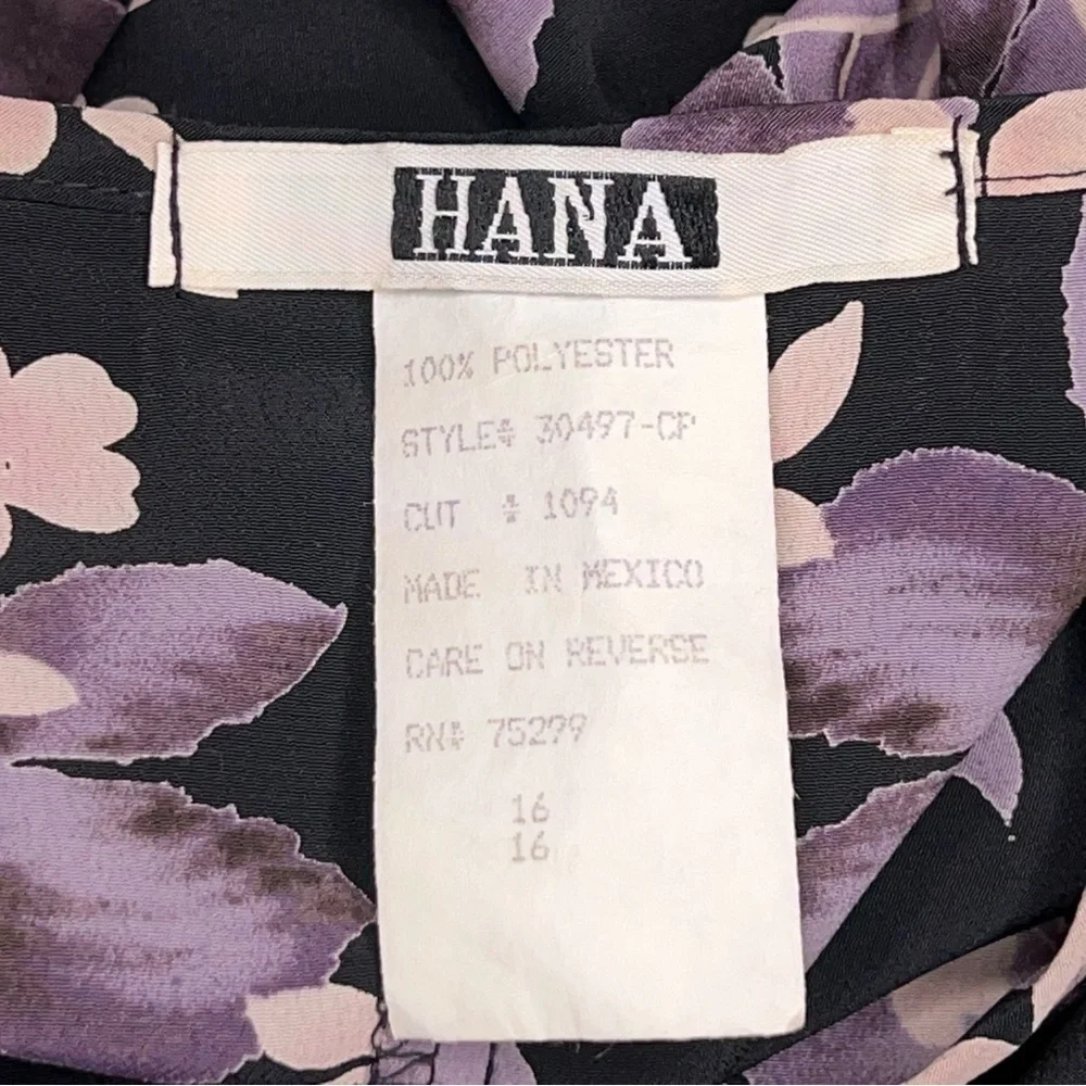 Vintage Small Hana Purple Floral Maxi Skirt Lightweight Womens Vintage 16